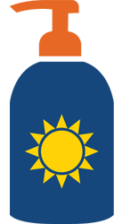 Bottle of Sunscreen